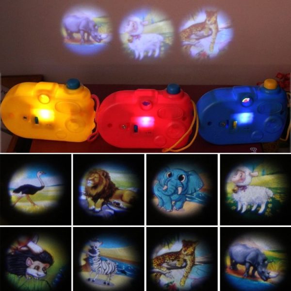 3 PCS Mini Cartoon SLR Camera Kaleidoscope Children Gift Fun Toy, Random Color - Image 6