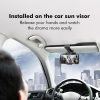 HMT070 Vehicle Instrument Table Mobile Phone Bracket With Parking Card Sun Visor Navigation Bracket, Style: Clip - Image 7