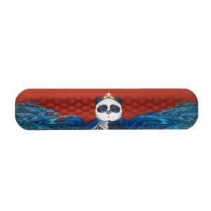 Panda Pattern Memory Cotton Slow Rebound Keyboard Hand Rest Computer Handguard Wrist Rest, Style: Middle
