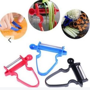 3 in 1 Slicer Peeler Julienne Cutter Multi-purpose Peel Stainless Steel Blade Kitchen Tools Peeler Set