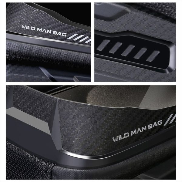 WILD MAN M20 Outdoor Cycling Bicycle Phone Touch Screen Waterproof Front Beam Bag (Black) - Image 8