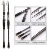 Carbon Telescopic Luya Rod Short Section Fishing Throwing Rod, Length: 3.0m (Straight Handle) - Image 6