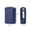 BULL CAPTAIN 05 Head Layer Leather Card Bag Men Casual Leather Driver License Card Package (Black) - Image 3
