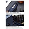 BULL CAPTAIN 05 Head Layer Leather Card Bag Men Casual Leather Driver License Card Package (Black) - Image 7