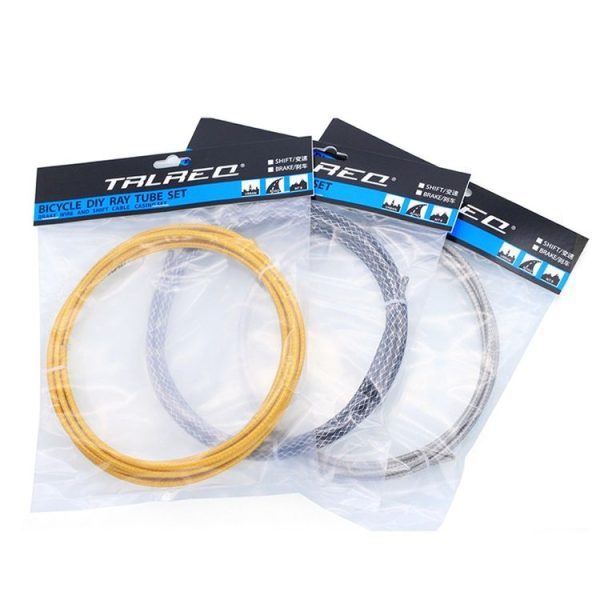 TRLREQ ZH209 Mountain Road Car Bicycle 5mm Braided Tube, Style: 3m Variable Speed (Golden) - Image 5