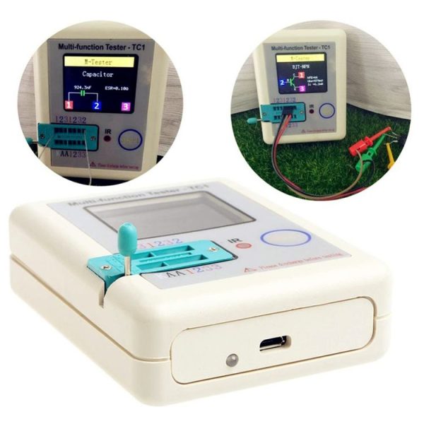 LCR-TC1 Full Colorful Screen Transistor Tester for Diode Triode Capacitor Resistor Test (LCR-TC1) - Image 6