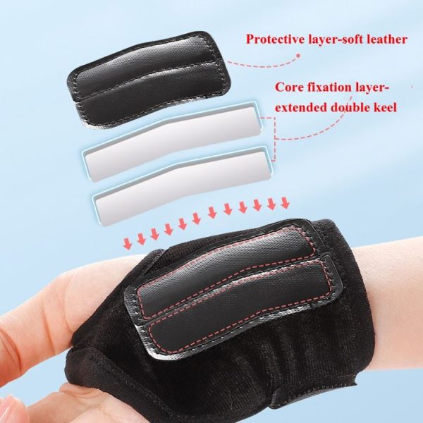 Pen-Holding Posture Wrist Correction Belt Primary School Students Writing Anti-Hook Wrist Corrector, Size: S (Pink) - Image 3