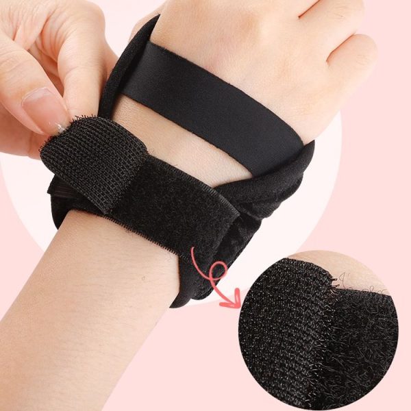 Pen-Holding Posture Wrist Correction Belt Primary School Students Writing Anti-Hook Wrist Corrector, Size: S (Pink) - Image 6