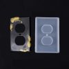 Crystal Epoxy Mirror Porous Socket Button Data Line Switch Panel Silicone Mold, Specification: Style One - Image 2