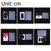 Crystal Epoxy Mirror Porous Socket Button Data Line Switch Panel Silicone Mold, Specification: Style One - Image 4