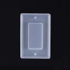 Crystal Epoxy Mirror Porous Socket Button Data Line Switch Panel Silicone Mold, Specification: Style Two