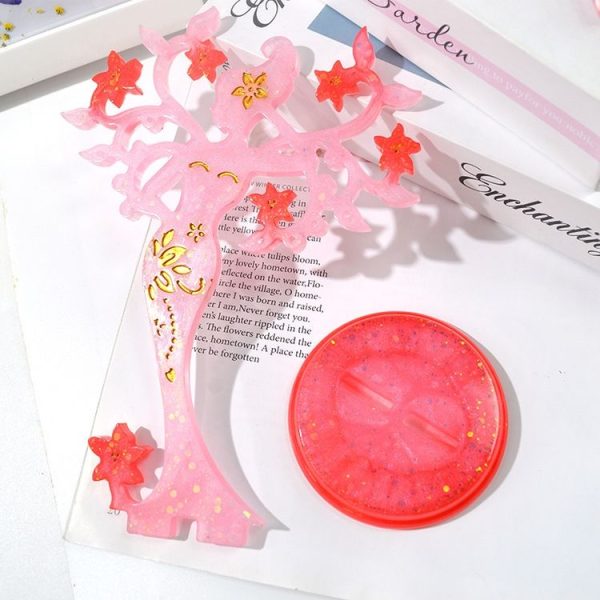 Jewelry Storage Rack Mold DIY Ornaments Epoxy Mold (MD3717 + MD3718) - Image 2