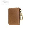 BULL CAPTAIN 474 Multifunctional Leather Coin Purse Hanging Waist Anti-Brush Key Bag, Colour: Blue - Image 6