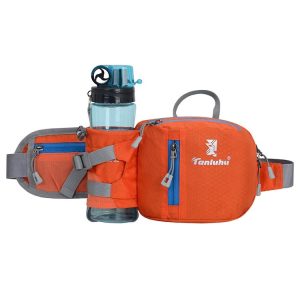 Tanluhu FK389 Outdoor Sports Waist Bag Multi-Purpose Running Water Bottle Bag Riding Carrying Case, Size: 2L (Orange)