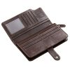 BULL CAPTAIN 028 Long Buckle Retro Cowhide Multi-Function Wallet (Coffee) - Image 3