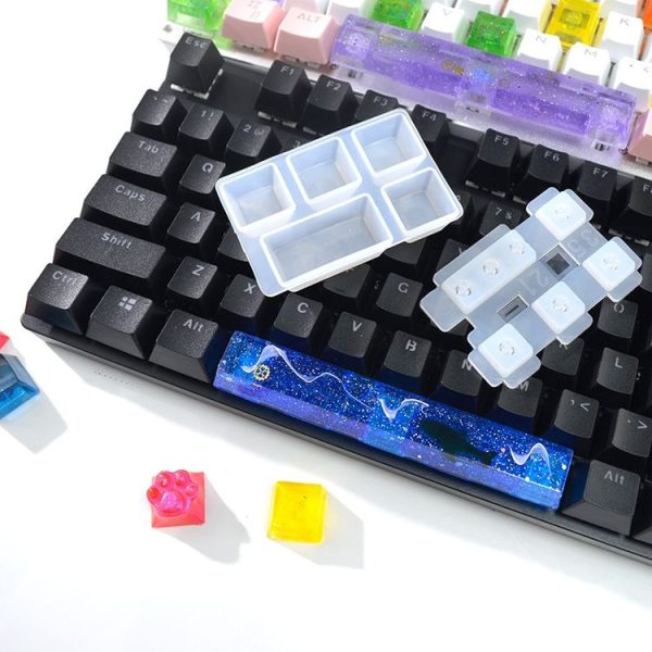 2 PCS DIY Keycap Silicone Mold OEM Mechanical Keyboard Silicone Mold, Style: MD3521 - Image 4