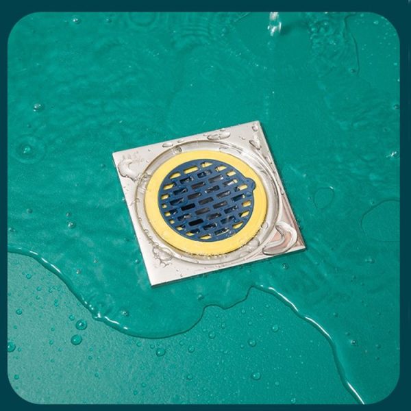 Floor Drain Deodorizer Sewer Deodorant Cover Bathroom Toilet Anti-Cockroach Insect-Proof Cover (Green) - Image 7