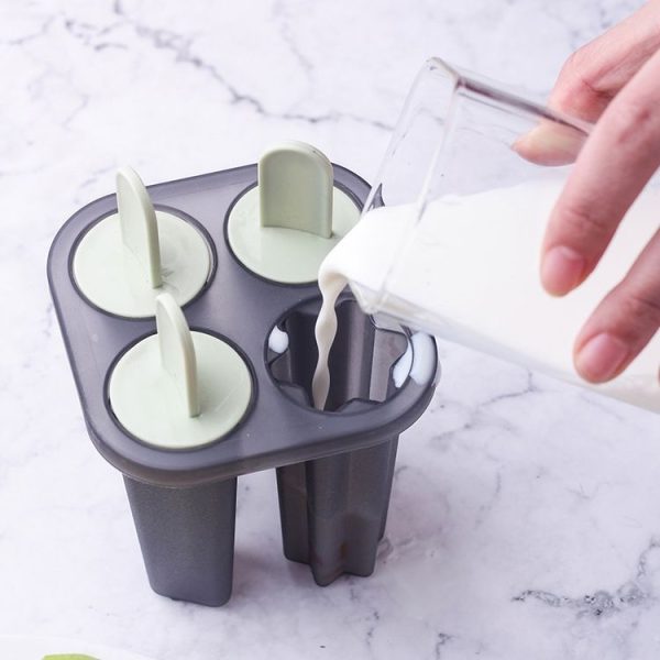 Summer DIY Creative Popsicle Ice Cream Mould Ice Box (Blue) - Image 3