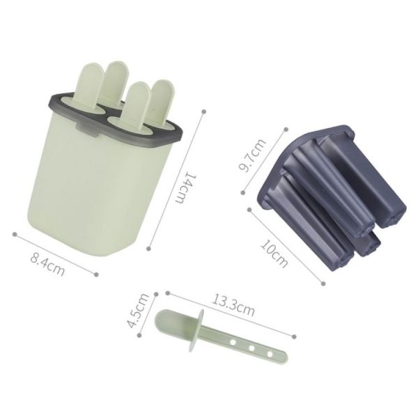 Summer DIY Creative Popsicle Ice Cream Mould Ice Box (Blue) - Image 5