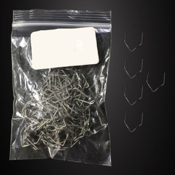 500pcs / Pack Auto Bumper Plastic Repair Welding Machine Hot Melt Plastic Welding Tool Welding Wire Patch, Style: Patch 8 0.8mm - Image 3