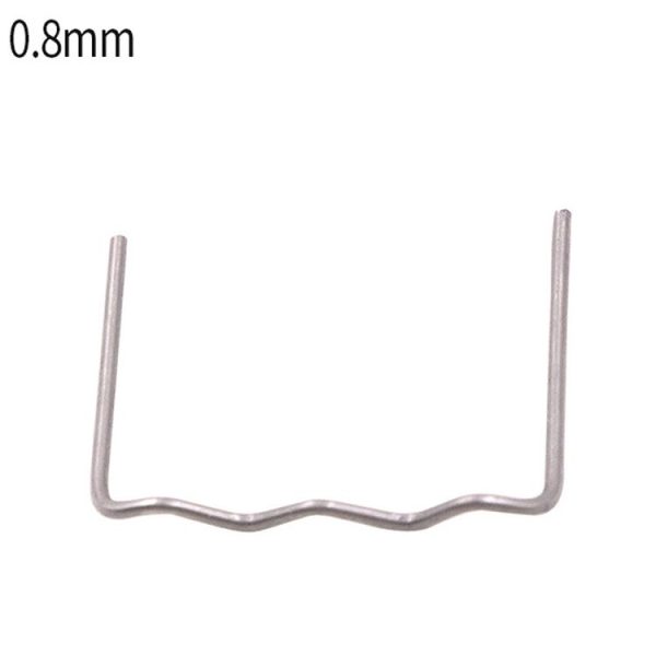 500pcs / Pack Auto Bumper Plastic Repair Welding Machine Hot Melt Plastic Welding Tool Welding Wire Patch, Style: Patch 10 0.8mm