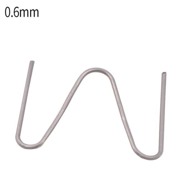 500pcs / Pack Auto Bumper Plastic Repair Welding Machine Hot Melt Plastic Welding Tool Welding Wire Patch, Style: Patch 11 0.6mm