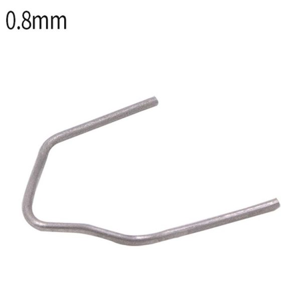 500pcs / Pack Auto Bumper Plastic Repair Welding Machine Hot Melt Plastic Welding Tool Welding Wire Patch, Style: Patch 12 0.8mm