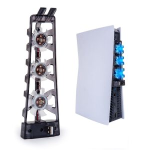 DOBE TP5-1523 The Rear Blu-Ray Fan Host Cooling Fan For PS5 (Black)