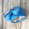 3 Inch Metal Bell Alarm Clock With Night Light Student Bedside Fashion Clock (Red) - Image 5