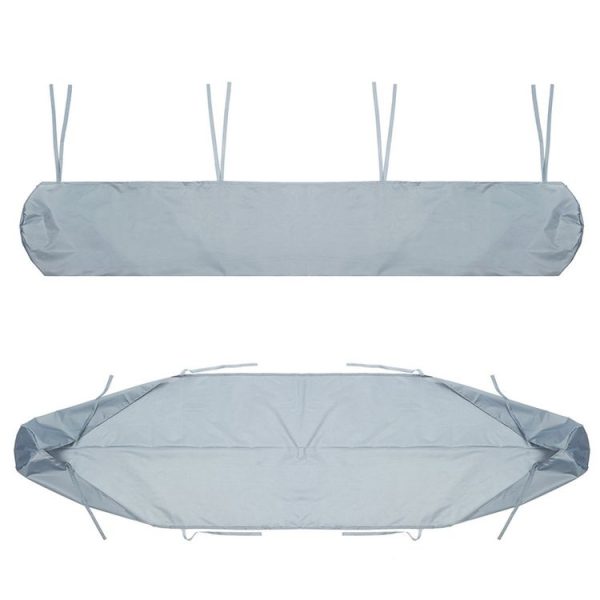 Outdoor Patio Canopy Awning Waterproof Cover Retractable Dustproof Protective Cover, Size: 2.5m (Black) - Image 3