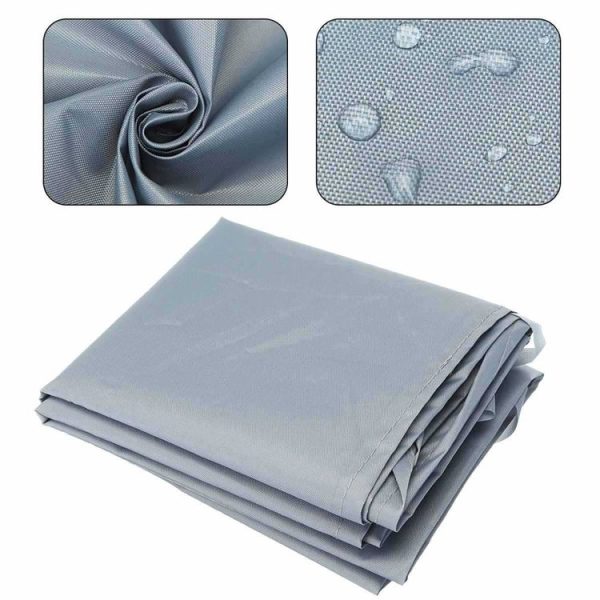 Outdoor Patio Canopy Awning Waterproof Cover Retractable Dustproof Protective Cover, Size: 2.5m (Black) - Image 5