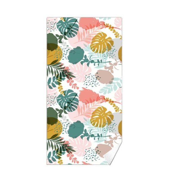 Double-Faced Velvet Quick-Drying Beach Towel Printed Microfiber Beach Swimming Towel, Size: 160 x 80cm (Fantasy Tree) - Image 2