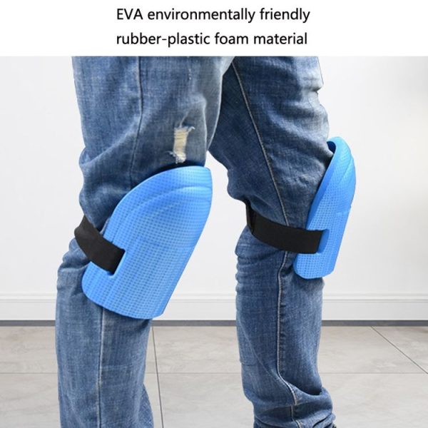 1 Set CY-0150 Labor Protection Knee Protector Construction Kneeling Work Protector (Blue) - Image 5
