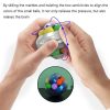 Aluminum Alloy Psychedelic Magic Ball Educational Toys Decompression Marbles Toys, Colour: Pearl Black - Image 4