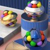 Aluminum Alloy Psychedelic Magic Ball Educational Toys Decompression Marbles Toys, Colour: Pearl Black - Image 5