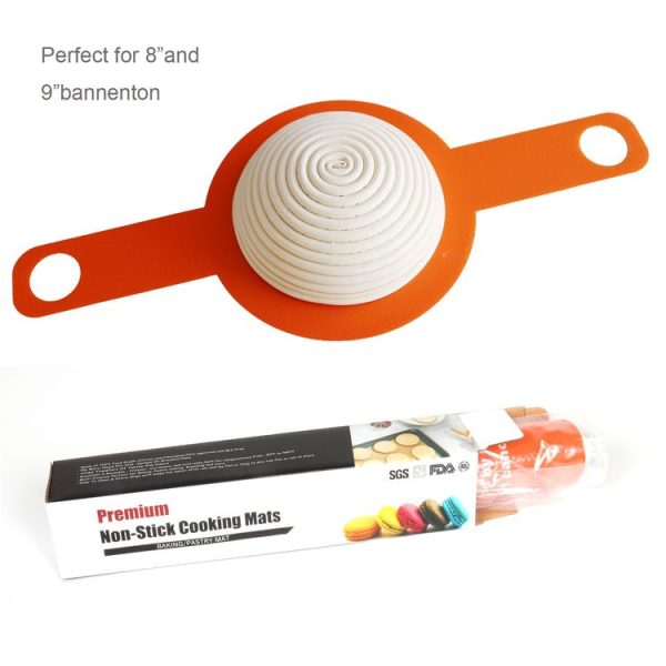 Oven Accessories Bread Dough Transfer Baking Mat Long Handle Extraction Mat (Brown) - Image 5