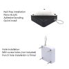 P093 Automatic Doorkeeper Telescher Door Closer Sliding Door Anti-Theft Box, Specification: 2nd Generation White All Glue 800g 1m - Image 7