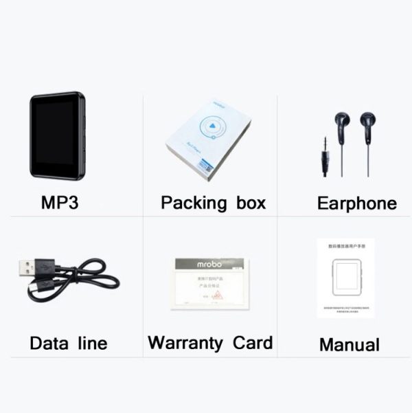 M21 Touch Version 1.77 Inch Novel Reading MP3 E-book, Specification: With Bluetooth (16GB) - Image 7