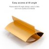 Creative Metal Card Holders Note Holders for Office Display Desk Business Card Holders Desk Accessories Stand Clip (Red) - Image 4