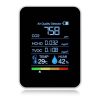 TVOC1 Portable CO2 Air Quality Formaldehyde Carbon Dioxide Detector Indoor Temperature Hygrometer with LED Digital Display (White) - Image 2