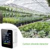 TVOC1 Portable CO2 Air Quality Formaldehyde Carbon Dioxide Detector Indoor Temperature Hygrometer with LED Digital Display (White) - Image 5