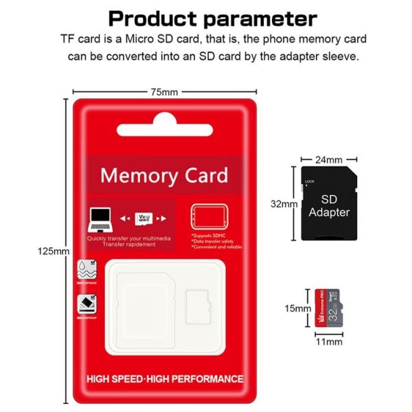 C10 TYPE-C Interface Mobile Phone Memory Card, Capacity: 16GB (Black) - Image 6
