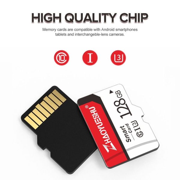 ZHAOYUESHU RW064G520 C10 High-Speed Memory Card Micro SD Mobile Phone Memory Card, Capacity: 128GB - Image 3