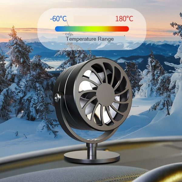 Aromatherapy Car Ornaments Automotive Accessories Solar Perfume Seat (White) - Image 5