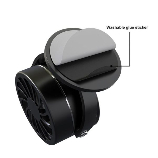 Aromatherapy Car Ornaments Automotive Accessories Solar Perfume Seat (White) - Image 6