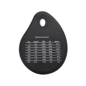 Silicone Scraper Cream Steward Scraper Butter Cut Knife Wiper (Black)