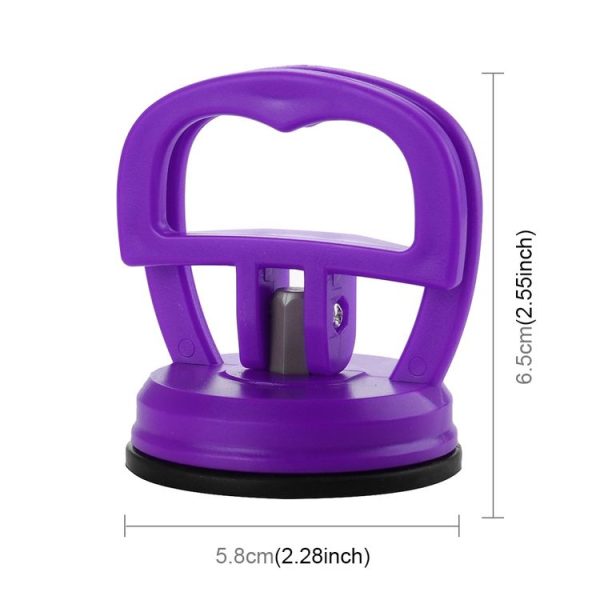 Mini Car Dent Repair Puller Suction Cup Bodywork Panel Sucker Remover Tool (Purple) - Image 2