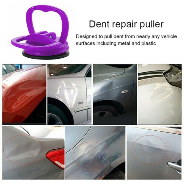 Mini Car Dent Repair Puller Suction Cup Bodywork Panel Sucker Remover Tool (Purple) - Image 5