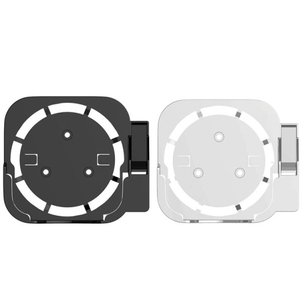 JV06T Set Top Box Bracket + Remote Control Protective Case Set for Apple TV (White + Fluorescent Green) - Image 2