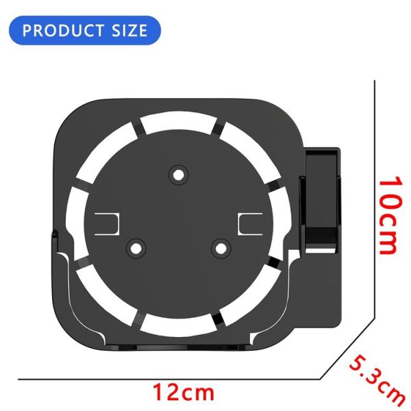 JV06T Set Top Box Bracket + Remote Control Protective Case Set for Apple TV (White + Fluorescent Green) - Image 3